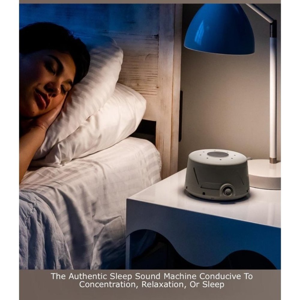 Sound Therapy The Authentic Sleep Sound Machine white new